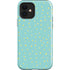 Teal and Yellow Polka Dots iPhone 12 Impact Case