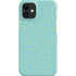 Teal and Yellow Polka Dots iPhone 12 Mini Lite Case