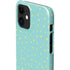 Teal and Yellow Polka Dots iPhone 12 Mini Lite Case