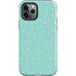 Teal and Yellow Polka Dots iPhone 12 Pro Max Impact Case