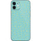 Teal and Yellow Polka Dots iPhone 12 Skin
