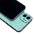 Teal and Yellow Polka Dots iPhone 12 Skin