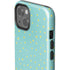 Teal and Yellow Polka Dots iPhone 13 Impact Case
