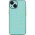 Teal and Yellow Polka Dots iPhone 13 Mini Skin