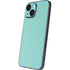 Teal and Yellow Polka Dots iPhone 13 Mini Skin