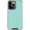 Teal and Yellow Polka Dots iPhone 13 Pro Clear Case
