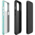 Teal and Yellow Polka Dots iPhone 13 Pro Impact Case