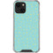 Teal and Yellow Polka Dots iPhone 14 Clear Case