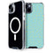 Teal and Yellow Polka Dots iPhone 15 MagSafe Case