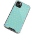 Teal and Yellow Polka Dots iPhone 14 Plus Clear Case