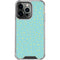 Teal and Yellow Polka Dots iPhone 15 Pro Clear Case