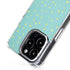 Teal and Yellow Polka Dots iPhone 15 Pro MagSafe Case