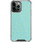 Teal and Yellow Polka Dots iPhone 15 Pro Max Clear Case