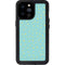 Teal and Yellow Polka Dots iPhone 14 Pro Max Waterproof Case