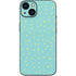 Teal and Yellow Polka Dots iPhone 14 Skin