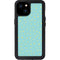 Teal and Yellow Polka Dots iPhone 15 Plus Waterproof Case