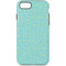 Teal and Yellow Polka Dots iPhone 8 Pro Case