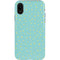 Teal and Yellow Polka Dots iPhone XR Pro Case