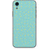 Teal and Yellow Polka Dots iPhone XR Skin
