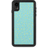 Teal and Yellow Polka Dots iPhone XR Waterproof Case
