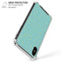 Teal and Yellow Polka Dots iPhone XS Max Clear Case