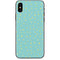 Teal and Yellow Polka Dots iPhone XS Max Skin