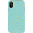 Teal and Yellow Polka Dots iPhone XS Pro Case