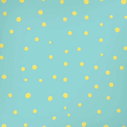 Teal and Yellow Polka Dots iPhone XS Pro Case
