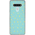 Teal and Yellow Polka Dots LG Stylo 6 Clear Case