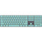 Teal and Yellow Polka Dots Magic Keyboard with Numeric Keypad Skin