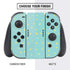 Teal and Yellow Polka Dots Nintendo Switch Bundle Skin