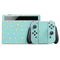 Teal and Yellow Polka Dots Nintendo Switch OLED (2021) Skin