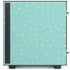 Teal and Yellow Polka Dots NZXT H510 Compact ATX Mid-Tower Case Skin