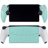Teal and Yellow Polka Dots PlayStation Portal Remote Player Skin