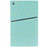 Teal and Yellow Polka Dots PS5 Slim Disk Bundle Skin