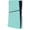 Teal and Yellow Polka Dots PS5 Slim Disk Console Skin