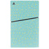 Teal and Yellow Polka Dots PS5 Slim Digital Edition Bundle Skin