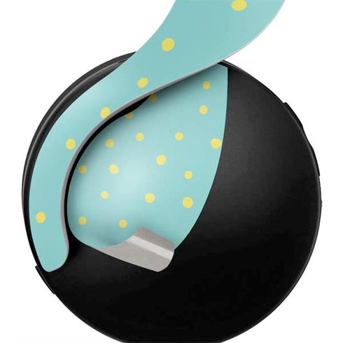 Teal and Yellow Polka Dots PULSE 3D Wireless Headset for PS5 Skin