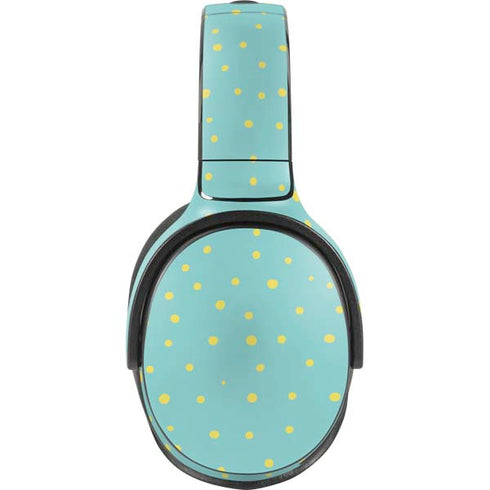 Teal and Yellow Polka Dots Skullcandy Venue Skin