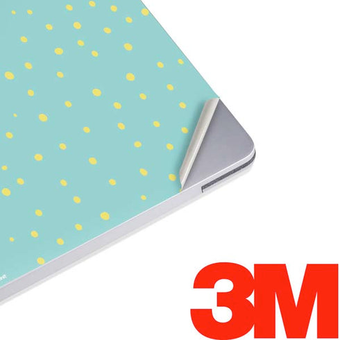 Teal and Yellow Polka Dots Surface Laptop 2 Skin