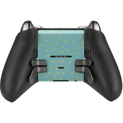 Teal and Yellow Polka Dots Xbox Elite Wireless Controller Series 2 Skin