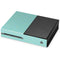 Teal and Yellow Polka Dots Xbox One Console Skin