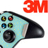 Teal and Yellow Polka Dots Xbox One Controller Skin