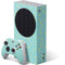 Teal and Yellow Polka Dots Xbox Series S Bundle Skin