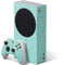 Teal and Yellow Polka Dots Xbox Series S Skins