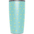 Teal and Yellow Polka Dots Yeti 20oz Tumbler Skin