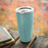 Teal and Yellow Polka Dots Yeti 20oz Tumbler Skin