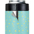 Teal and Yellow Polka Dots Yeti Colster Can Insulator Skin