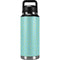 Teal and Yellow Polka Dots YETI Rambler 36oz Bottle Skin