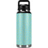 Teal and Yellow Polka Dots YETI Rambler 36oz Bottle Skin